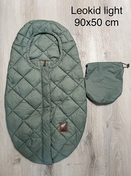 Leokid Light Compact -lämpöpussi + Äitiyspakkaus-makuupussi kaupan päälle