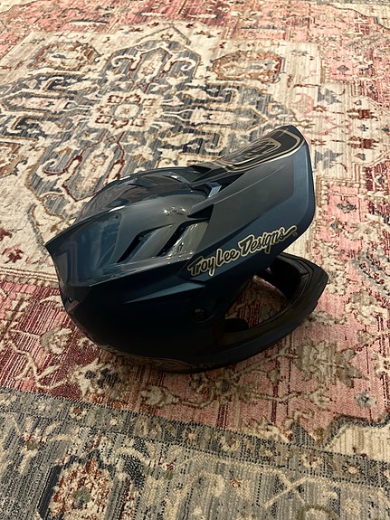 Troy Lee Designs täyskypärä tummansininen