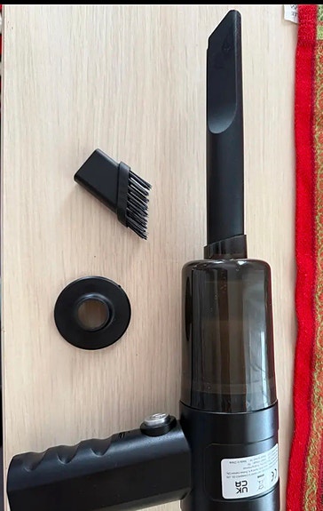 Tehokas langaton auton imuri Ladattava