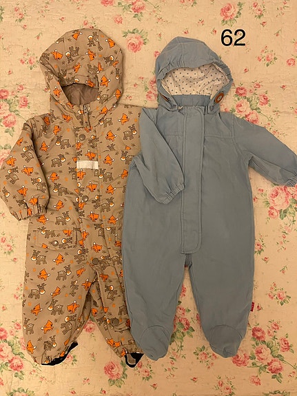 Välikausihaalarit, koko 62 (Vendi Baby & Name It)