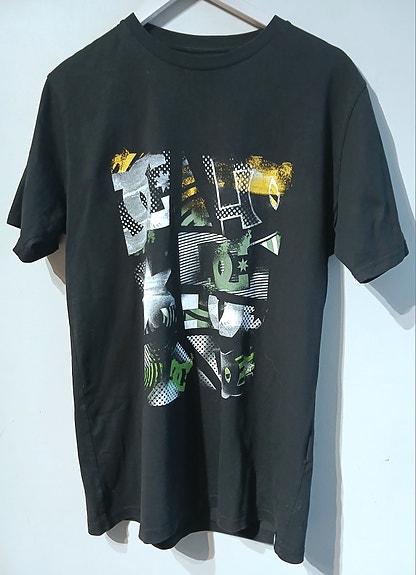 DC t-paita logoprintillä, koko L