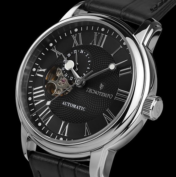 Tecnotempo - Automatic "NobleTime"- Limited Edition - - TT.100NB.B (black dial)