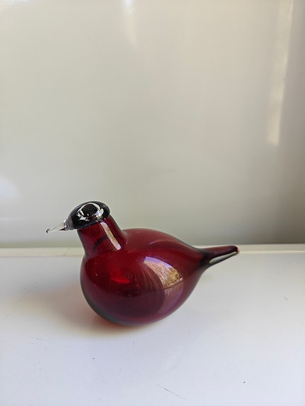Iittala oiva Toikka tirri lasilintu