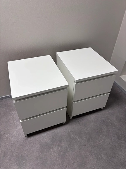 Ikea Malm yöpöydät 2kpl *Modernit & Huippuvalinta