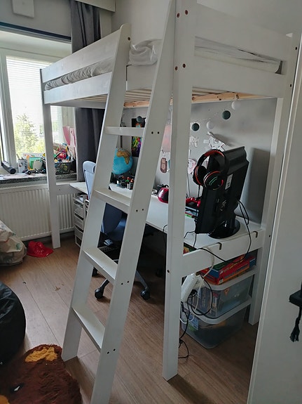 Nukkumatti Korkea parvisänky 80x200