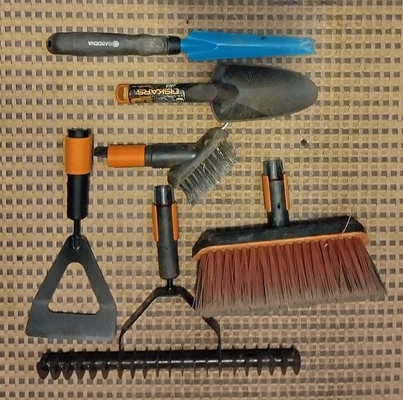 Fiskars QuikFit osia ja muuta