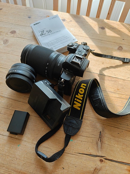 Nikon Z50+Dx 16-50mm+Dx50-250mm