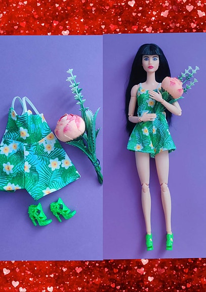 Barbie vaatteet "Puutarha"