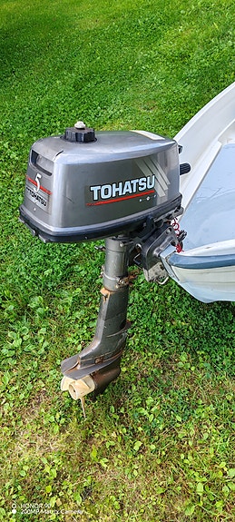 Evinrude 4,5hp ja Tohatsu 5hp