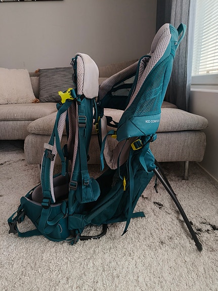 Deuter kid comfort active sl lasten kantorinkka + lisävarusteet