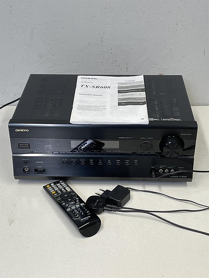 Onkyo TX-SR608 AV-vastaanotin vahvistin