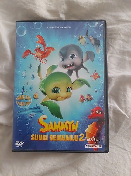 Sammy – Suuri seikkailu 2 DVD lasten elokuva