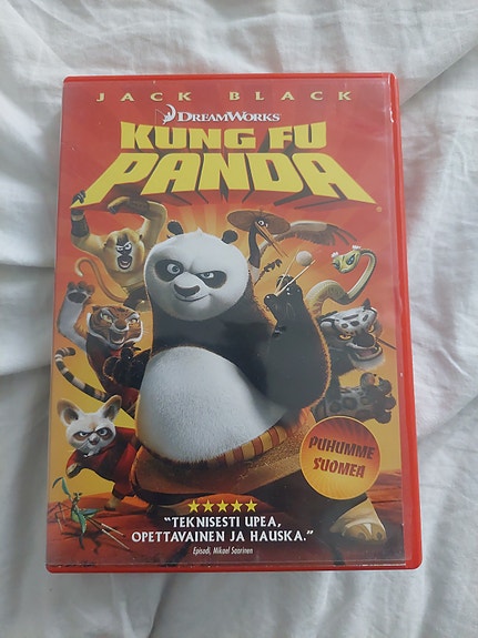 Kung Fu Panda DVD-elokuva suomeksi puhuttu