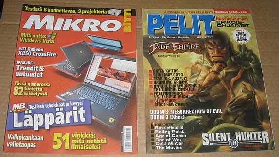 Mikrobitti, Pelit, Tietokone, Elokuva-aitta (1954 - 1958)