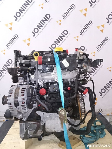 Nissan Käytetty vaihtomoottori Qashqai 2014 1.6 Diesel 96kw moottori R9M410 101