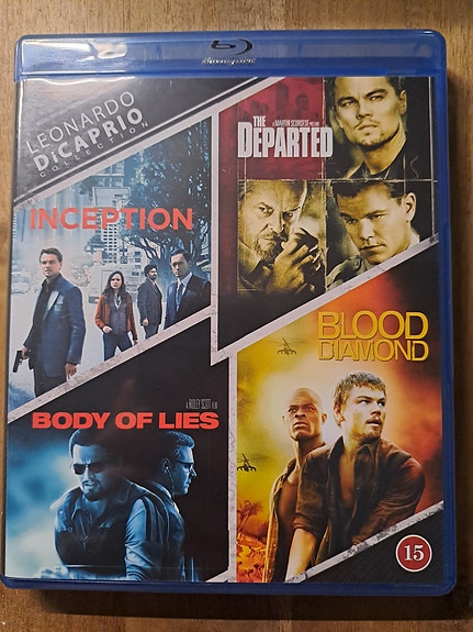 Leonardo Dicaprio collection blu-ray