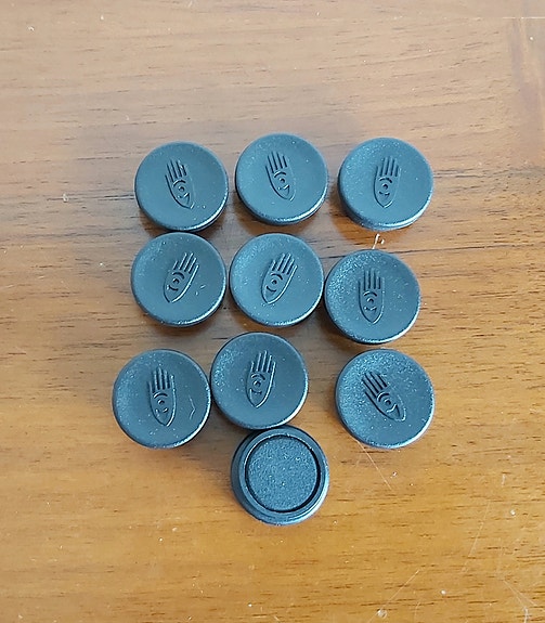 Magneetti 20mm, 10 kpl