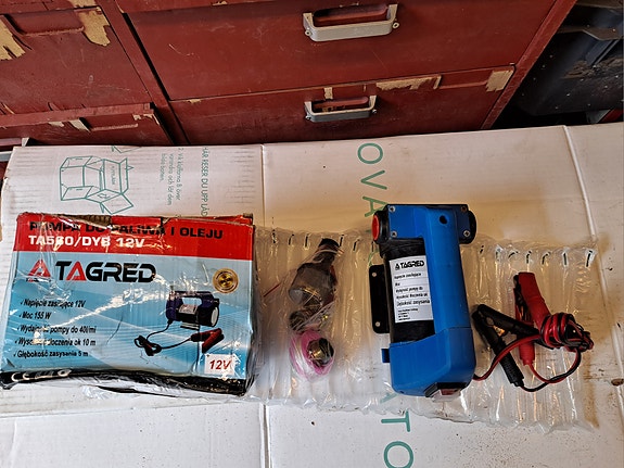 Tagred TA560 12V pumppu,Uusi.