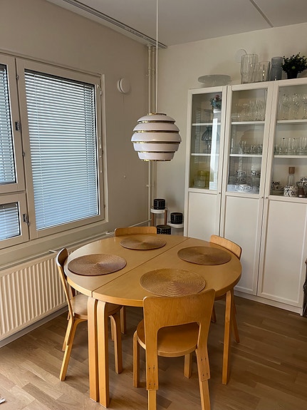 Artek Alvar Aalto 95 koivu ruokapöytä 2kpl