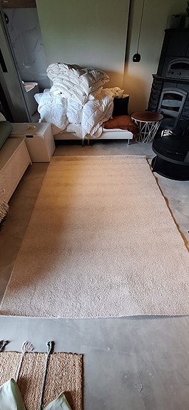Ikea Stoense hieno vaalea matto 170x240cm