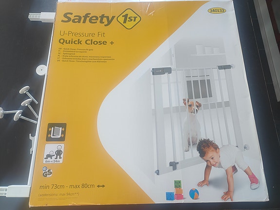 Safety 1st Quick Close+ turvaportti + 7cm jatko