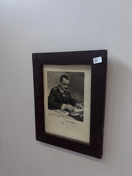 Carl Gustaf Emil Mannerheim muotokuva taulu