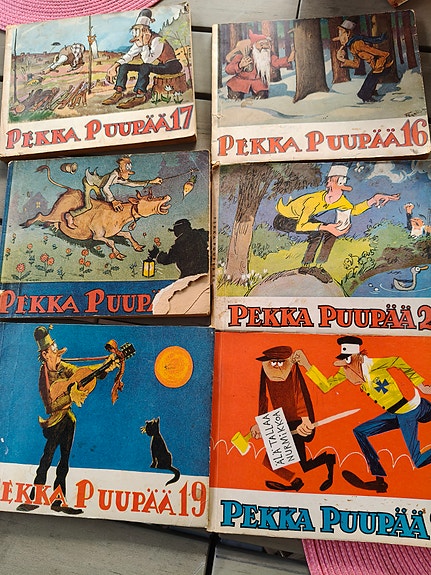 Pekka Puupää -sarjakuvalehtiä