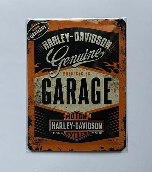 Harley-Davidson peltikyltti (uusi, muoveissa)