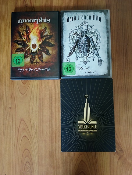 Muutama Metalli dvd (Dark Tranquillity, Amorphis)