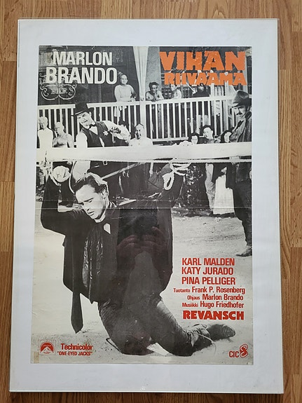Marlon Brando: Vihan riivaama (juliste)