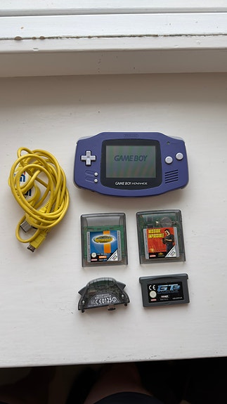 game boy advance setti