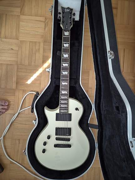 Esp ltd ec-401 olympic white vasuri