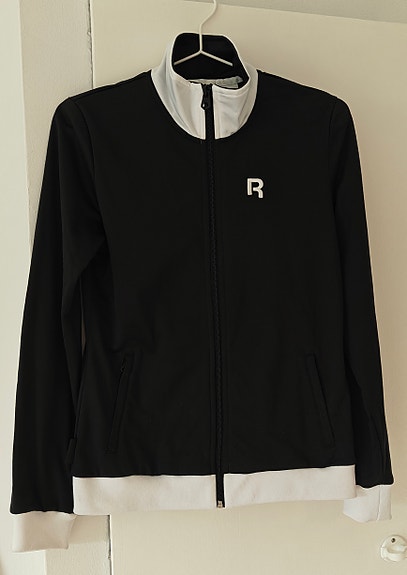 Reebok treenitakki S musta-valkoinen