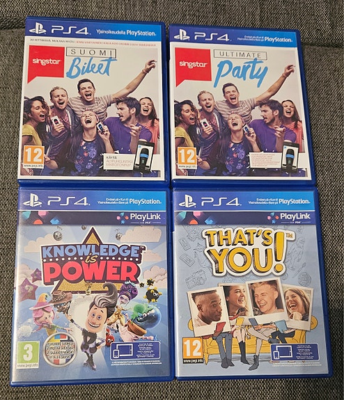 Singstar SuomiBileet ja UltimateParty