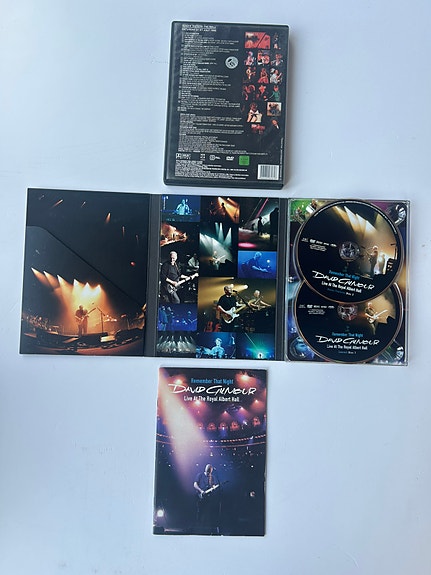 Pink Floyd ja David Gilmour DVD-levyt