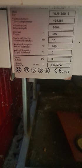 Jäspi lämmitin 3 kW