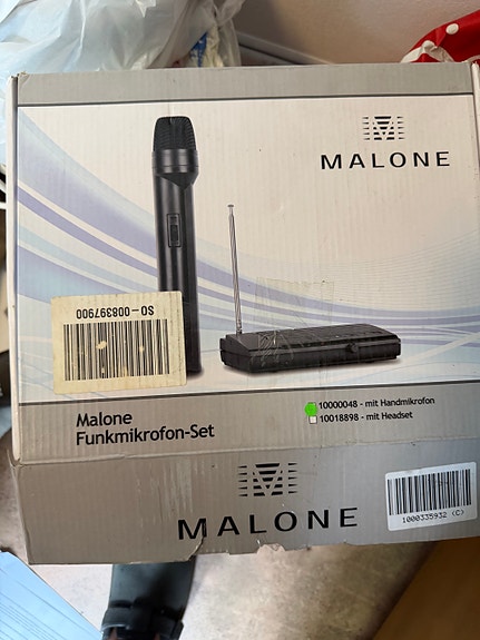 Malone langaton mikrofoni setti
