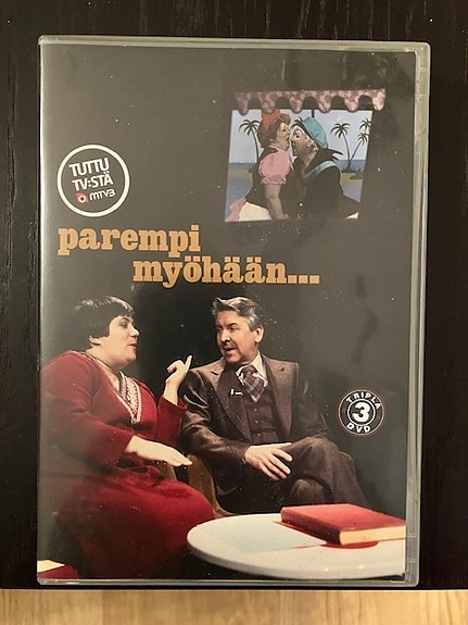 Parempi myöhään - Koko sarja (DVD)