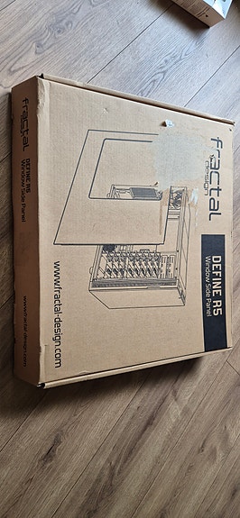 Fractal Design Define R5 ikkunallinen kylkipaneeli musta