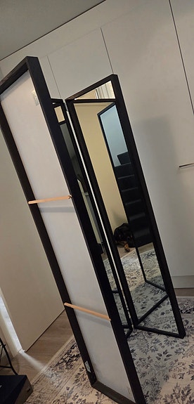 IKEA kokovartalopeilit mustanruskea
