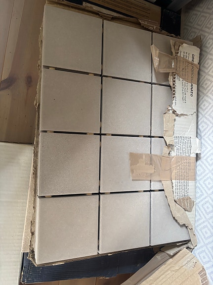 Gres Porcellanato lattialaatat 10x10 cm beige