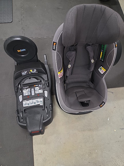 BeSafe iZi Modular turvaistuin 18 kg, harmaa