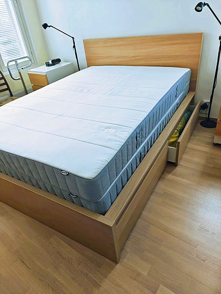 MALM sänky  IKEA 1400x2000