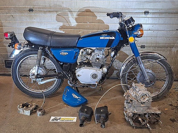 Honda CB125k Varaosat