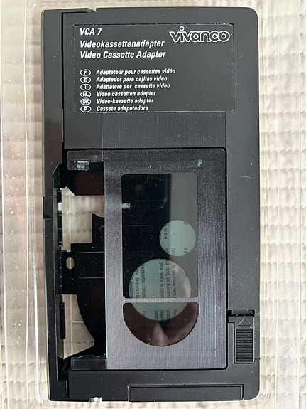 VIVANCO VHS - VHS-C -kasettiadapteri