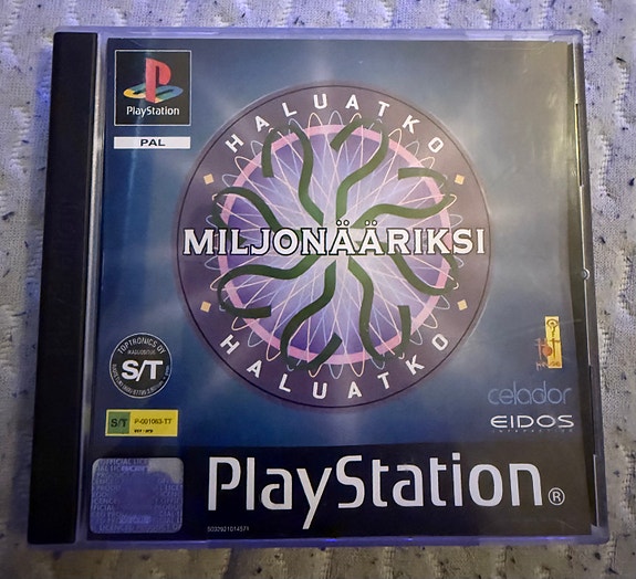 Haluatko miljonääriksi? Ps1 (boxed)