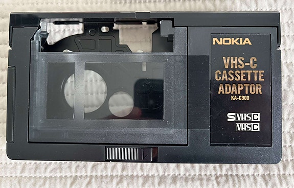 NOKIA VHS - VHS-C -kasettiadapteri