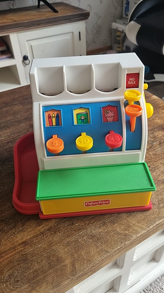 Fisher-Price kassakone