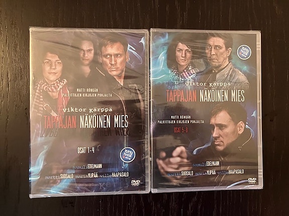 Tappajan näköinen mies - Koko TV-sarja (DVD:t uusia)