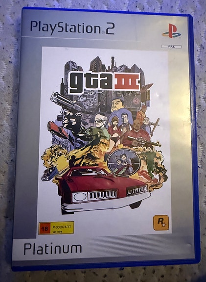GTA III ps2 (boxed)
